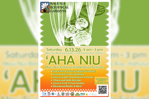 Maui's tweet photo. June on Maui has a little bit of everything, and I wanted to share a few things worth having on your radar.

Lahaina continues to see steps forward, including Habitat for Humanity Maui completing its first home rebuild. Maui Ocean Center has brought back its immersive Mokuʻula film experience, offering a beautiful look at Lahaina’s sacred history. And on June 13, Maui Nui Botanical Gardens will host the ʻAha Niu Coconut Festival, with cultural demos, workshops, food, and family-friendly fun.

There are lots of ways to spend these early summer days too, from beach time and local dining to rodeos, hula, golf, and community events across the island.

June feels like a good month to get outside, support local, and stay connected to the stories and places that make Maui so special.  

See More: https://t.co/yKH51mkRlO
