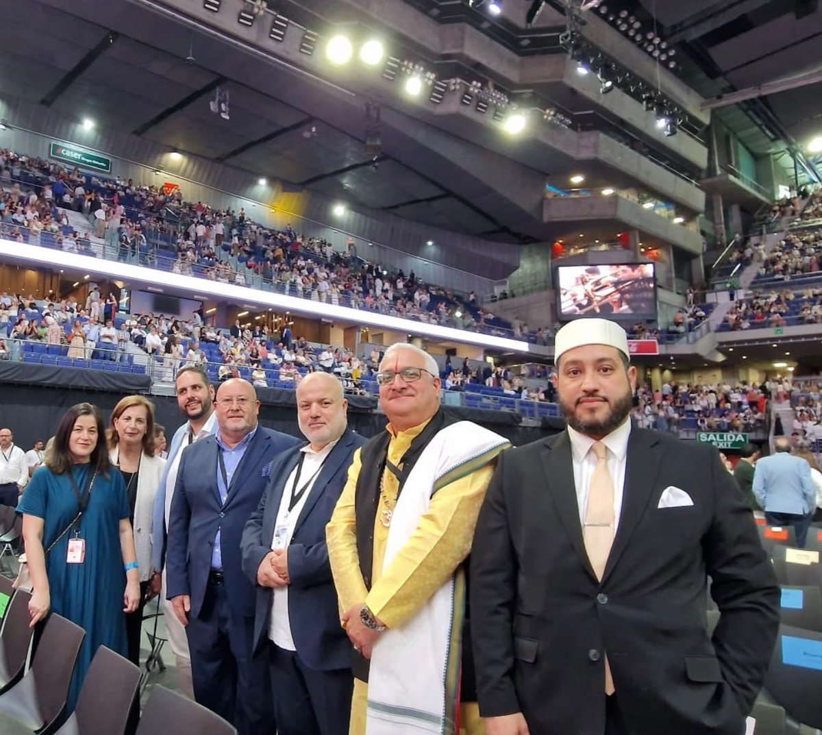 fcjecom's tweet photo. La vista del Papa ha sido una gran ocasion para mostrar el gran ambiente que existe entre las confesiones en España. Juntos hacemos realidad la libertad religiosa. @Confepiscopal @CentroJC https://t.co/ta9l65mFdx