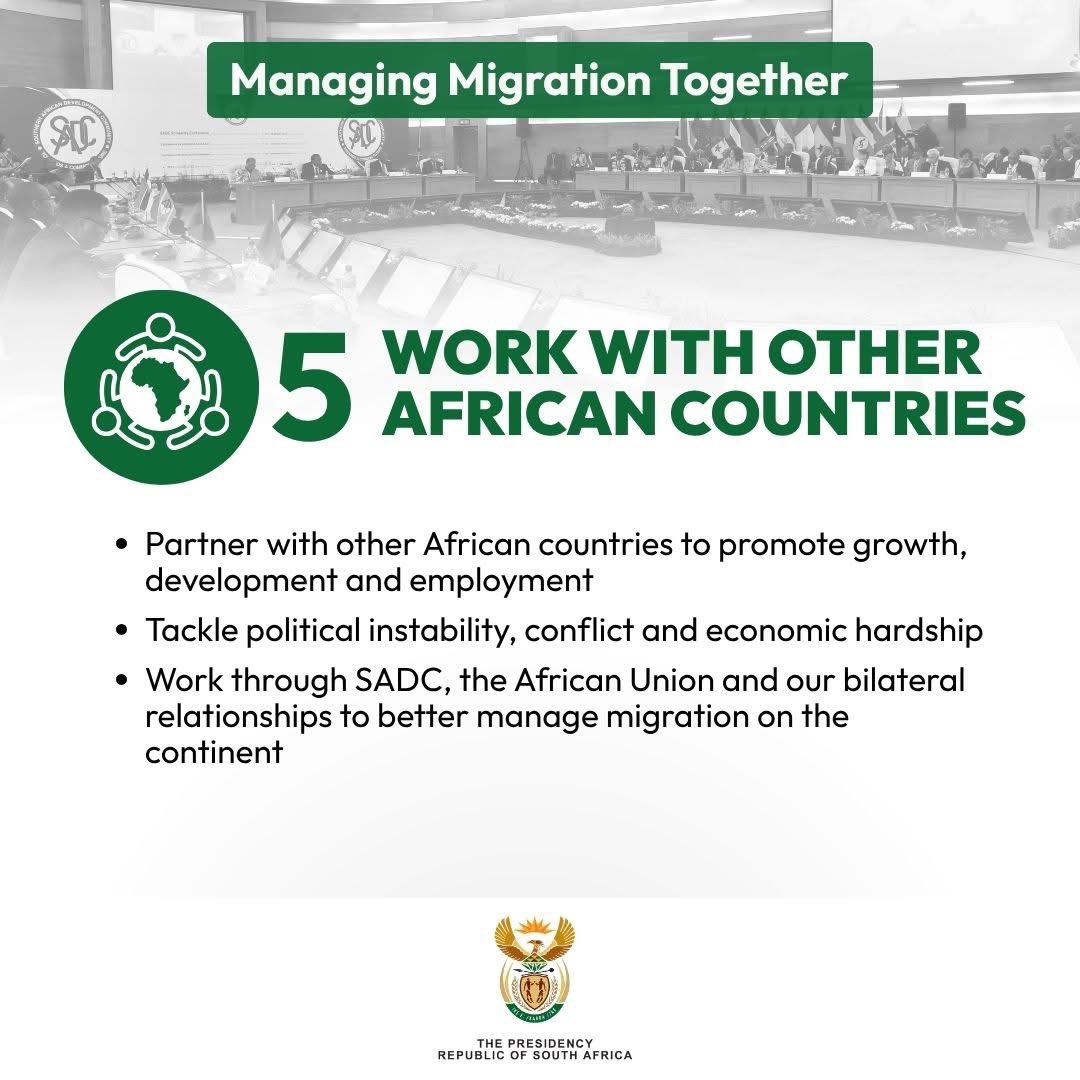 Abramjee's tweet photo. Migration: @CyrilRamaphosa https://t.co/wwJKnRERDO