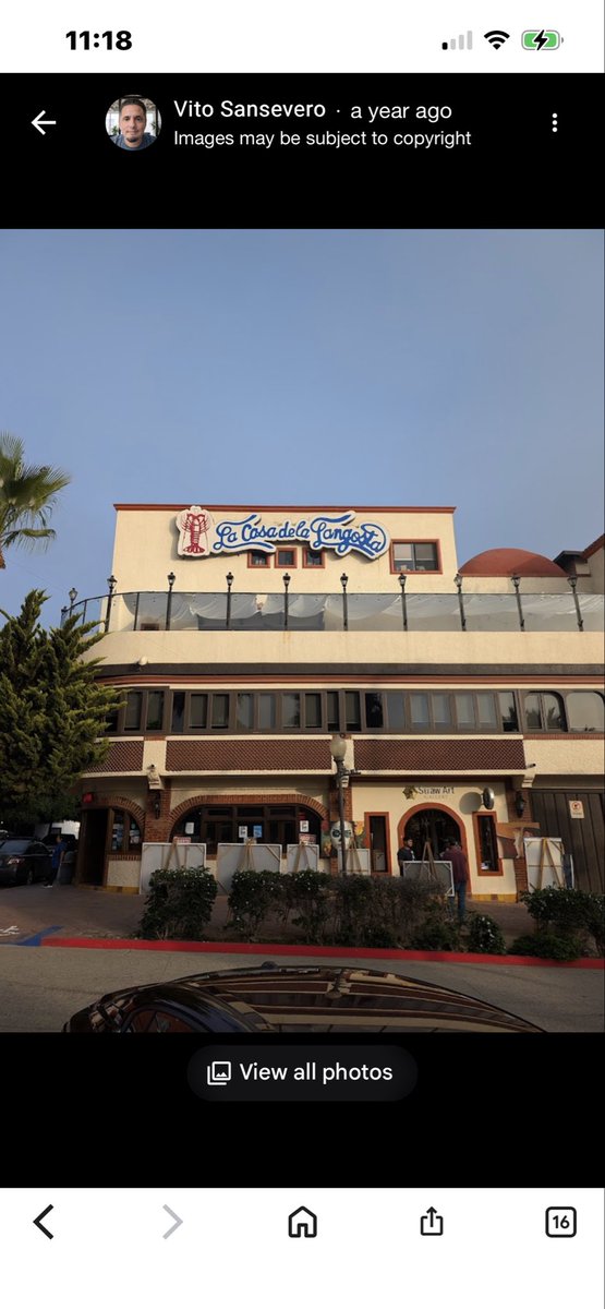 fredym50's tweet photo. Tube q ir de emergencia al Veterinario con la Gatita d
mi esposa a Ensenada Baja CA,al regreso decidí parar en Puerto Nuevo después de casi un año y comprarme unas langostas, sorpresa de $17 q valían ahora $37,pregunto Xq del aumento y me dicen q tienen q pagar derecho de Piso xD https://t.co/LLeeygM0It