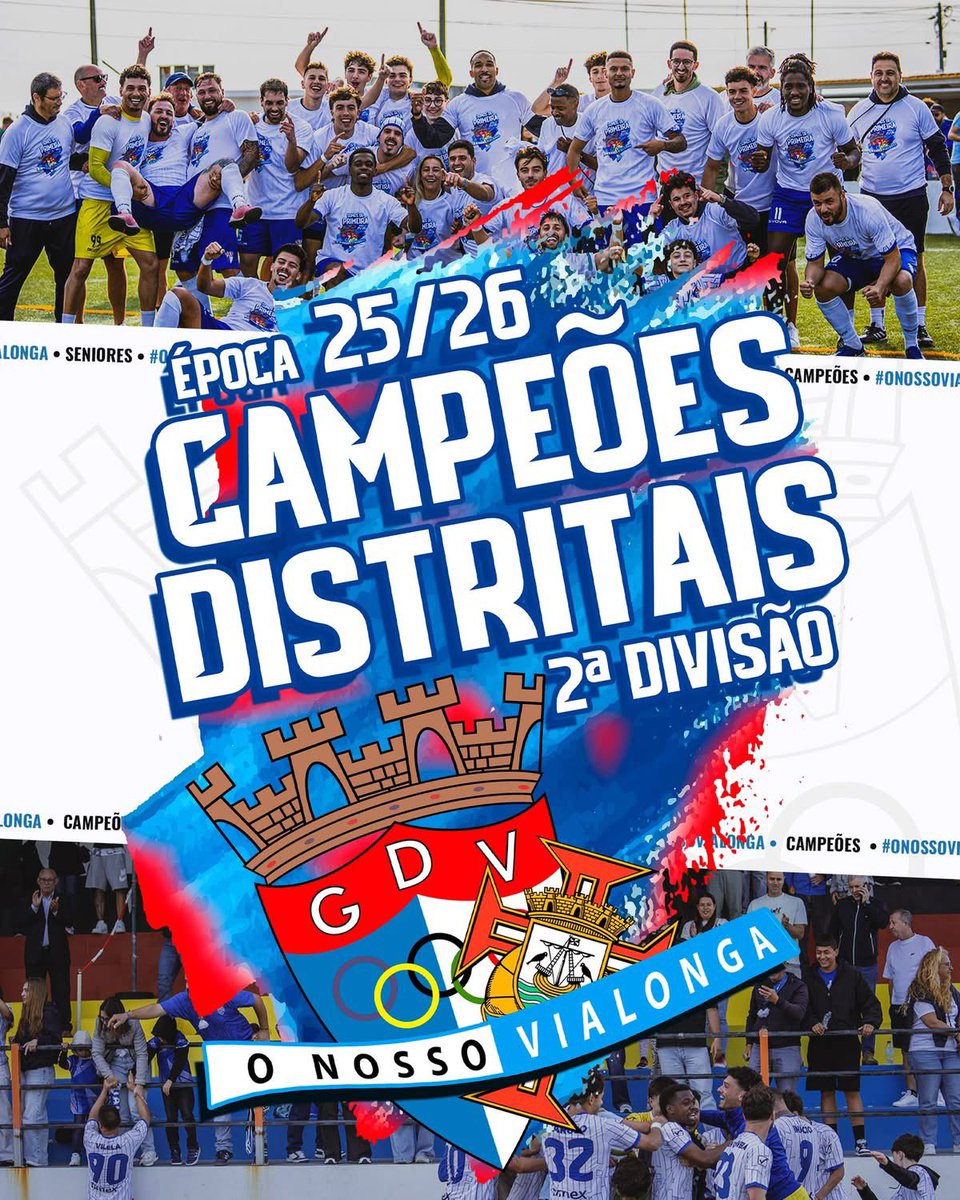 nunovalinhas's tweet photo. Está encontrado o campeão distrital da 2a divisão da #AFLisboa:

#GDVialonga 4-1 #CSCascais

Hat-trick de #DavidInácio, o último de pontapé de bicicleta 😱 https://t.co/UwN3kqsvKp