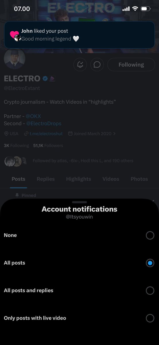 Itsyouwin's tweet photo. @ElectroExtant The community always wins in the end 🤝

@HokiOnChain https://t.co/gKqcz0d97j