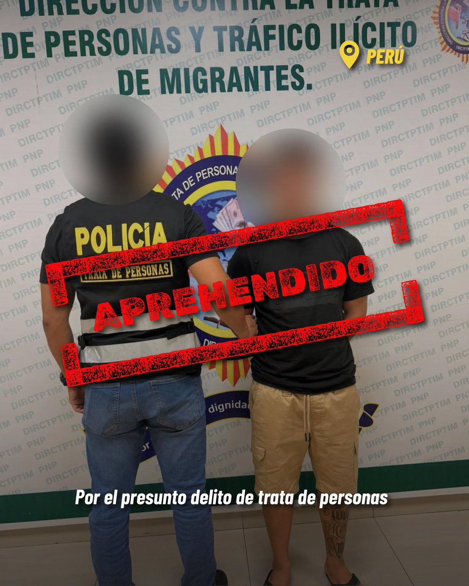 MinInteriorEc's tweet photo. 🚨 𝐎𝐏𝐄𝐑𝐀𝐂𝐈𝐎́𝐍 𝐈𝐍𝐓𝐄𝐑𝐍𝐀𝐂𝐈𝐎𝐍𝐀𝐋 𝐏𝐄𝐑𝐌𝐈𝐓𝐄 𝐑𝐄𝐒𝐂𝐀𝐓𝐀𝐑 𝐀 𝐌𝐄𝐍𝐎𝐑 𝐃𝐄 𝐄𝐃𝐀𝐃 𝐏𝐑𝐄𝐒𝐔𝐍𝐓𝐀 𝐕𝐈́𝐂𝐓𝐈𝐌𝐀 𝐃𝐄𝐋 𝐃𝐄𝐋𝐈𝐓𝐎 𝐄𝐄 𝐓𝐑𝐀𝐓𝐀 𝐃𝐄 𝐏𝐄𝐑𝐒𝐎𝐍𝐀𝐒

📍 Perú | La Unidad Nacional de Investigación contra la Trata de Personas y Tráfico Ilícito de Migrantes, en coordinación con autoridades policiales internacionales, ejecutaron la operación Fénix 0289, en la que se rescató a una menor de edad de nacionalidad  ecuatoriana quien fue captada mediante engaños y trasladada fuera del país.

🔎Las investigaciones permitieron activar mecanismos de cooperación policial internacional que hicieron posible su localización, protección y rescate.

🎯 Resultados

🔹 1 adolescente ecuatoriana rescatada
🔹 1 adolescente aprehendido por su presunta participación en el hecho
🔹 2 terminales móviles incautados
🔹 1 documento de identidad presuntamente falso

👮‍♀️ La víctima fue puesta bajo protección especializada.