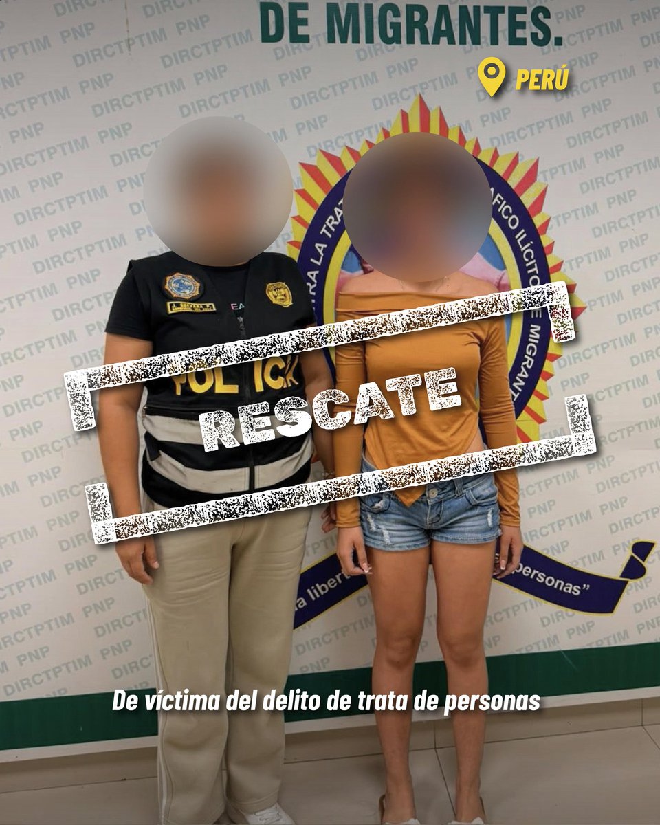 MinInteriorEc's tweet photo. 🚨 𝐎𝐏𝐄𝐑𝐀𝐂𝐈𝐎́𝐍 𝐈𝐍𝐓𝐄𝐑𝐍𝐀𝐂𝐈𝐎𝐍𝐀𝐋 𝐏𝐄𝐑𝐌𝐈𝐓𝐄 𝐑𝐄𝐒𝐂𝐀𝐓𝐀𝐑 𝐀 𝐌𝐄𝐍𝐎𝐑 𝐃𝐄 𝐄𝐃𝐀𝐃 𝐏𝐑𝐄𝐒𝐔𝐍𝐓𝐀 𝐕𝐈́𝐂𝐓𝐈𝐌𝐀 𝐃𝐄𝐋 𝐃𝐄𝐋𝐈𝐓𝐎 𝐄𝐄 𝐓𝐑𝐀𝐓𝐀 𝐃𝐄 𝐏𝐄𝐑𝐒𝐎𝐍𝐀𝐒

📍 Perú | La Unidad Nacional de Investigación contra la Trata de Personas y Tráfico Ilícito de Migrantes, en coordinación con autoridades policiales internacionales, ejecutaron la operación Fénix 0289, en la que se rescató a una menor de edad de nacionalidad  ecuatoriana quien fue captada mediante engaños y trasladada fuera del país.

🔎Las investigaciones permitieron activar mecanismos de cooperación policial internacional que hicieron posible su localización, protección y rescate.

🎯 Resultados

🔹 1 adolescente ecuatoriana rescatada
🔹 1 adolescente aprehendido por su presunta participación en el hecho
🔹 2 terminales móviles incautados
🔹 1 documento de identidad presuntamente falso

👮‍♀️ La víctima fue puesta bajo protección especializada.