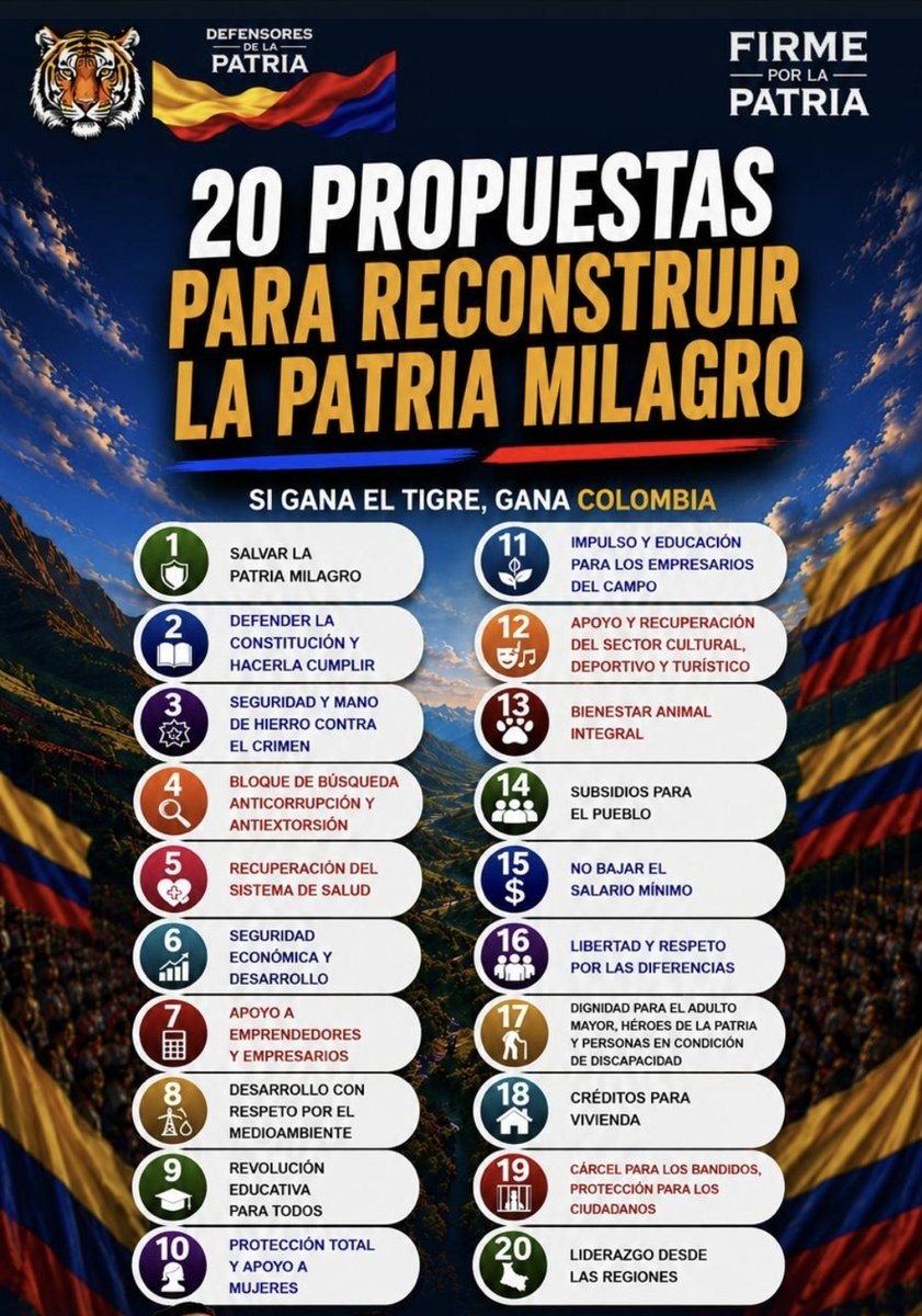 anguloj's tweet photo. @ClaudiaLopez por eso sacaste 225.000 votos, en una campaña nacional, porque la gente ya no te cree, eres la polítiquera de SIEMPRE, más camaleonica que Roy Barreras. Te la pasaste despotricando de Petro y sus secuaces, para terminar abrazados a ellos, te carcome el resentimiento, la envidia y rabia que le tienes al TIGRE, porque ni en dos generaciones podrás sacar 10.4 millones de votos en primera vuelta. El fenómeno popular que encarnan @ABDELAESPRIELLA y @jrestrp solo lo pueden generar LÍDERES que verdaderamente conecten con el sentir y los anhelos del pueblo común y corriente. Estamos FIRMES POR LA PATRIA.