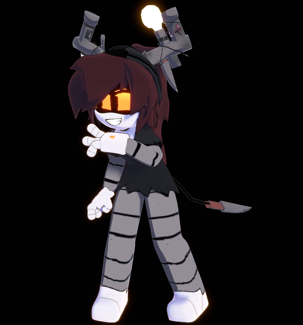 DrakkonNew's tweet photo. testing out my alice modelll #murderdrones #mdtwt #murderdronesalice https://t.co/PMWosS8BWy