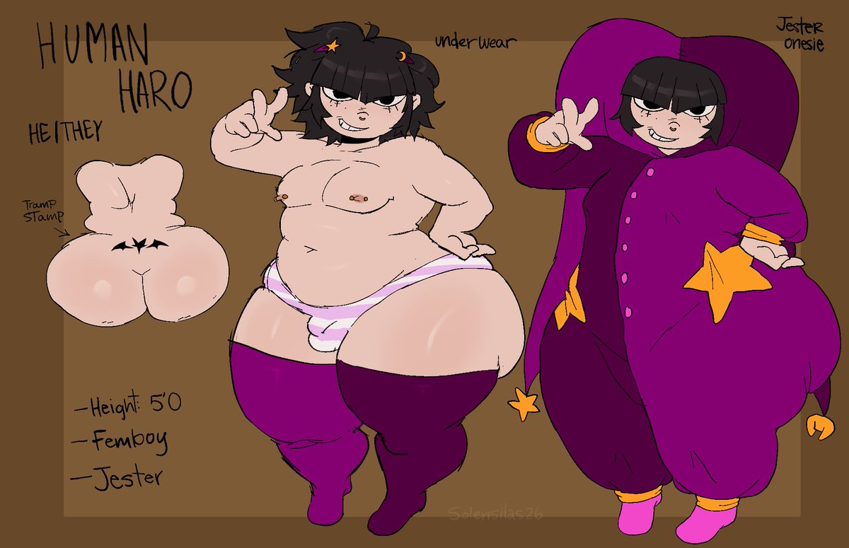 Solensilas's tweet photo. decided to give Haro a proper human design
he’s so cute and hot 😏 https://t.co/XP8QGCAkHq
