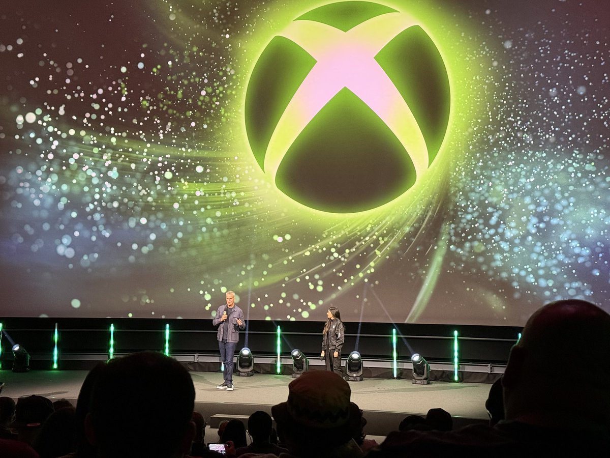 delaneyksim's tweet photo. Xbox Showcase 2026. So proud of this team. We rocked it. 

So. Many. Games. 💚💚💚 https://t.co/RpAuLZhenr
