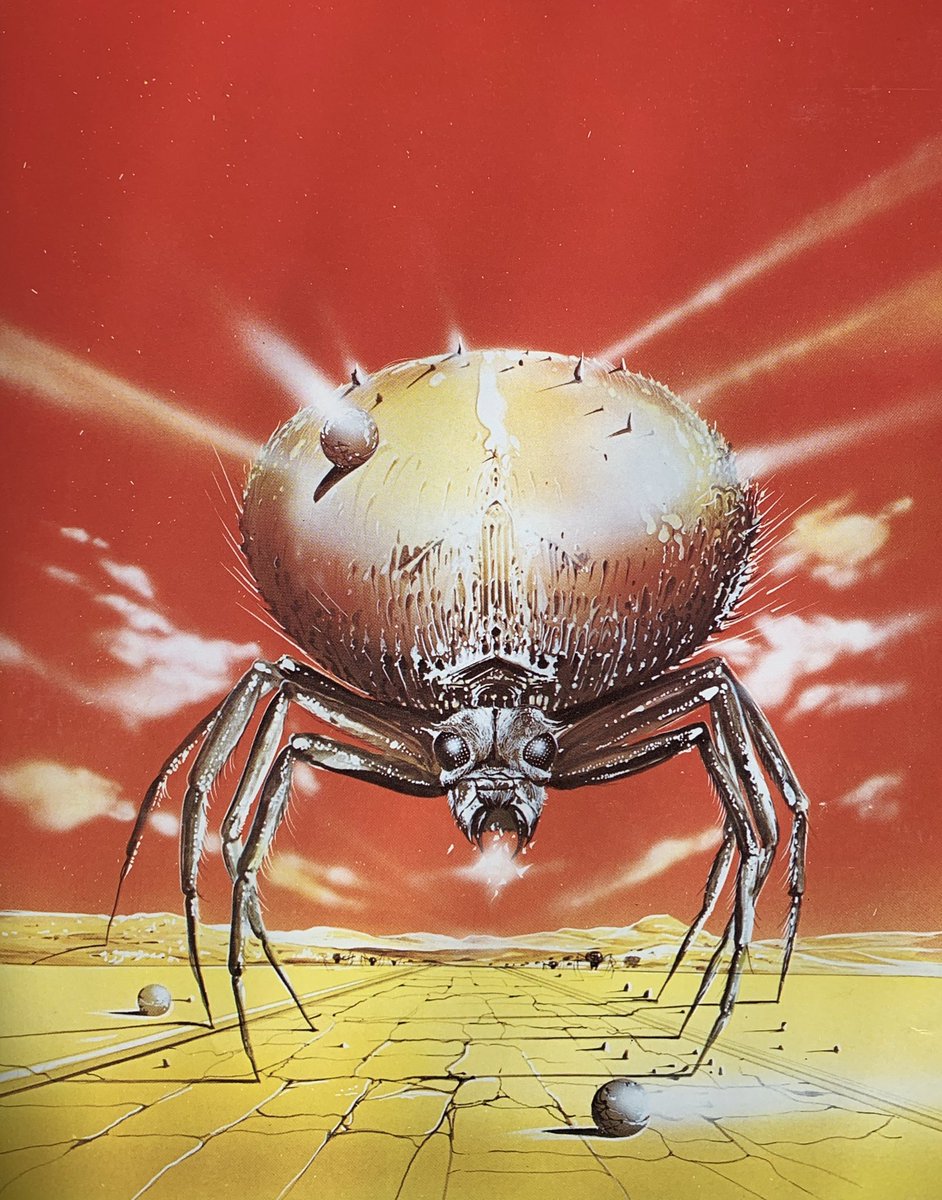 retroscifiart's tweet photo. Art by Polish artist Wojciech Kazimierz “Wojtek” Siudmak (born 1942) https://t.co/HzXcVcRpss