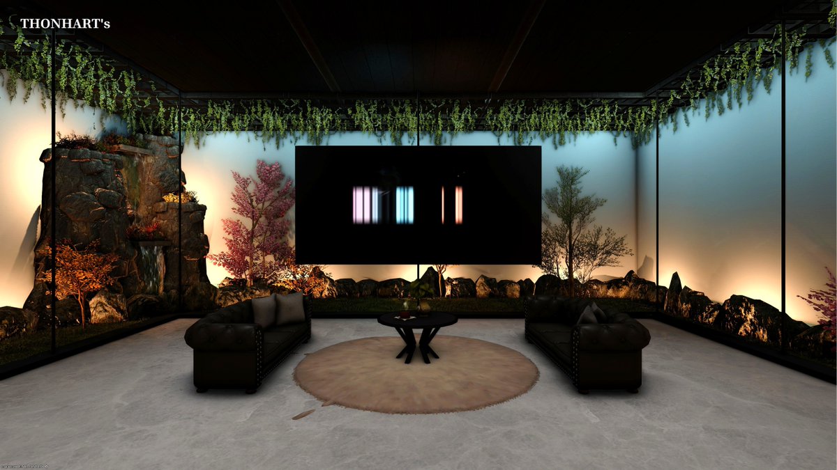 parkerthonhart's tweet photo. Dawnstone Neue [L]

A modern open-space lounge with panoramic garden views and a loft terrace. Perfect for morning coffee in the calmness of sunrise.

https://t.co/TPVA8QiZPQ

#ffxivhousing  #ff14housing #FF14ハウジング #hgxiv #HousingEden https://t.co/2v6Kdp3lpC