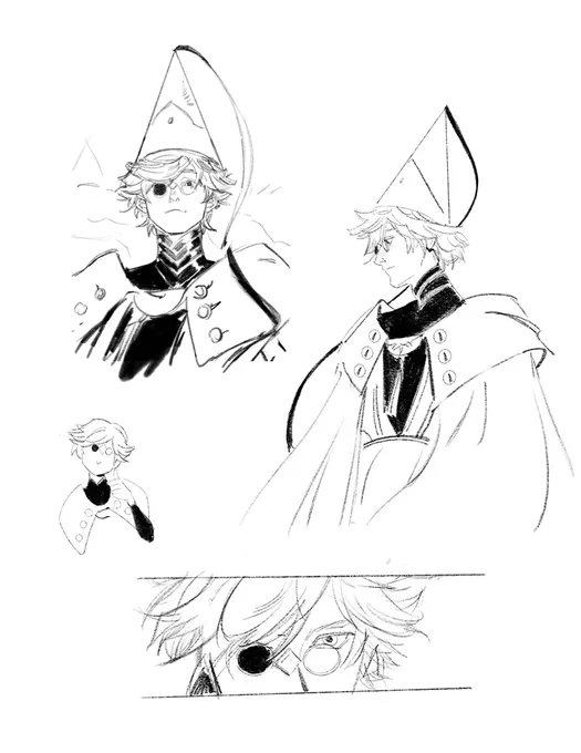 The Qifrey and Olly sketches together 