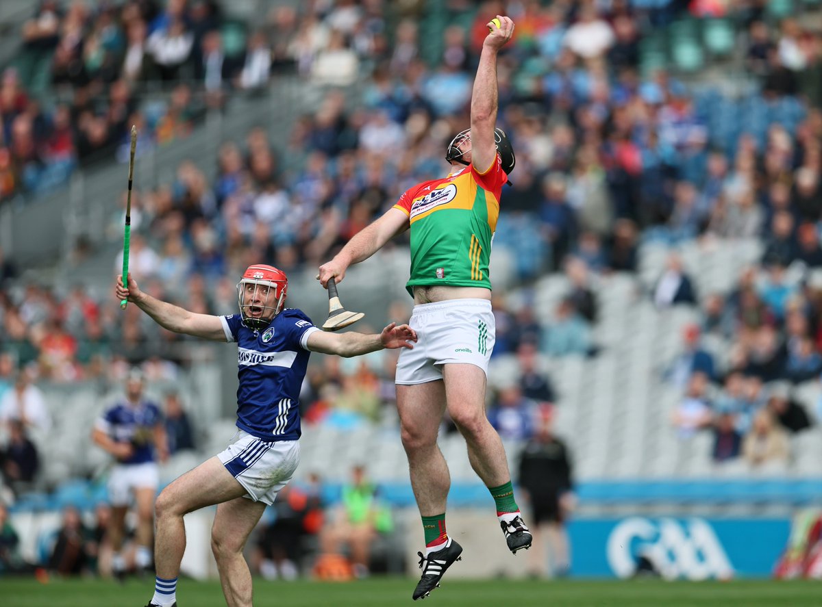 pgahern's tweet photo. A few more from Croke Park. No doubting the effort at all. All teh lads pushed themselves to the limit. @Carlow_GAA @Natsport @kclr96fm @TheLeftWingBack @MLRangers @StMullinsGaa @NaomhEoin_GAA https://t.co/b6fZ6ubJF2