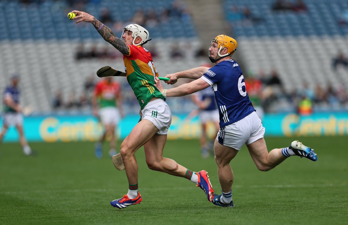 pgahern's tweet photo. A few more from Croke Park. No doubting the effort at all. All teh lads pushed themselves to the limit. @Carlow_GAA @Natsport @kclr96fm @TheLeftWingBack @MLRangers @StMullinsGaa @NaomhEoin_GAA https://t.co/b6fZ6ubJF2