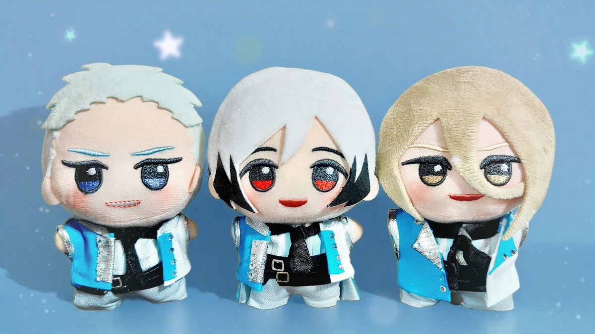 mochihowa5110's tweet photo. SideM衣装展に向けて、ﾁﾋﾞﾝﾀﾞ-ｽﾞの皆様へ｢アセンブリーピーシーズ｣風お衣装仕立てさせて頂きました🪡
#SideMぬい撮り部
#SideM手芸部 #裁縫プロnight https://t.co/MvPuPLCcYw