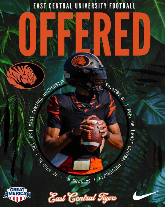 KaidenFord36's tweet photo. After a great conversation with  @LitrentaJohn and @SethAguilera9 I’m blessed to have received an offer from ECU @CoachIngramECU @CoachTHendrix @R_C_Nolan @TraseJ125 @Roller_Koster11 @CoachJ1101 @Downum_FTG @FG_TigerFB @PrepRedzoneOK https://t.co/XRIvXqbTcu