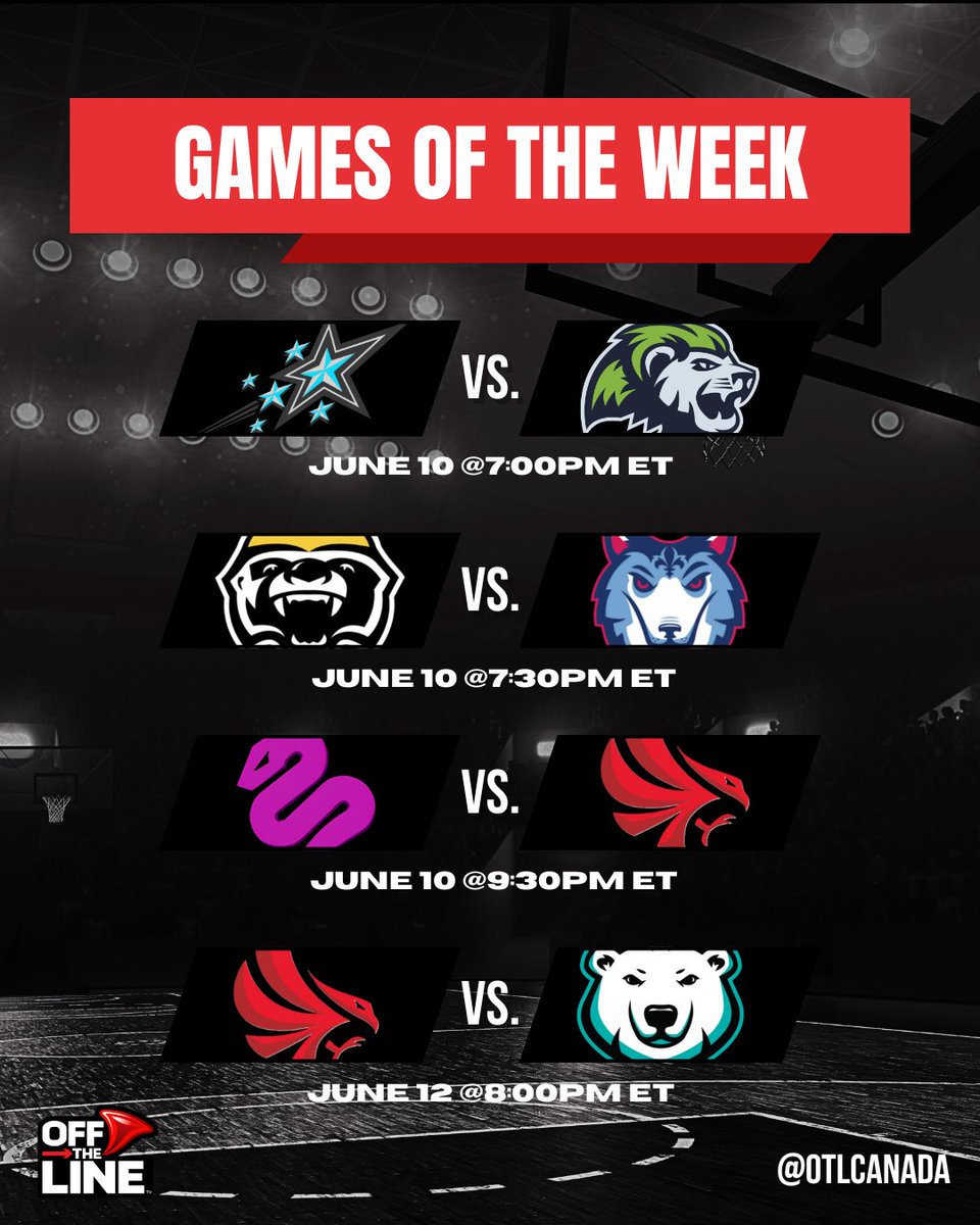 OTLcanada's tweet photo. Week 6 of the CEBL season is officially here, and the schedule is absolutely stacked! 🇨🇦🏀

From massive cross-conference battles to crucial division matchups, the intensity is rising.

Which games are you tuning in for? 👇

#CEBL #CanadianBasketball #Week6 #OffTheLine #OTLCanada https://t.co/nCz7PuXvrr