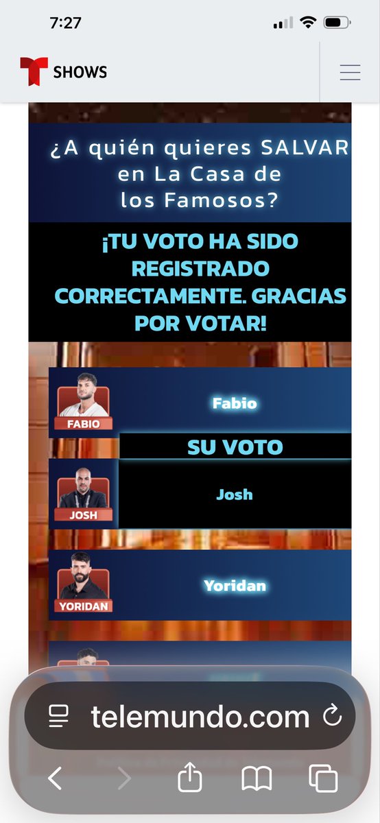Turcios_X43's tweet photo. Vamos votando por nuestro ❤️con👣 #TeamPitbull #TeamJosh #LCDLF6 @JoshMartinez444 estamos contigo mi niño. #Josh https://t.co/r1rCfjWX42