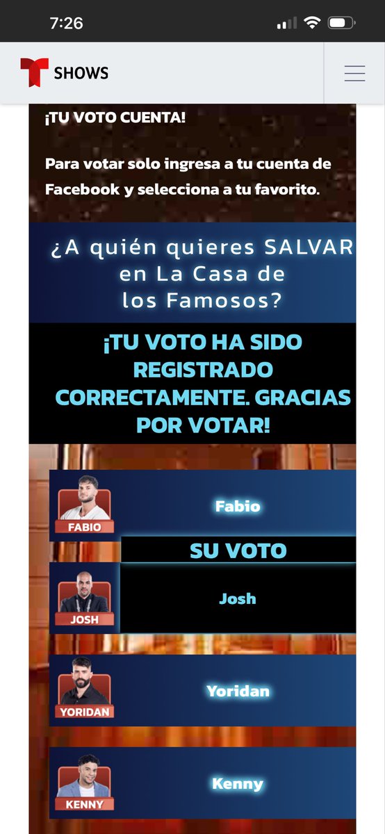 Turcios_X43's tweet photo. Vamos votando por nuestro ❤️con👣 #TeamPitbull #TeamJosh #LCDLF6 @JoshMartinez444 estamos contigo mi niño. #Josh https://t.co/r1rCfjWX42