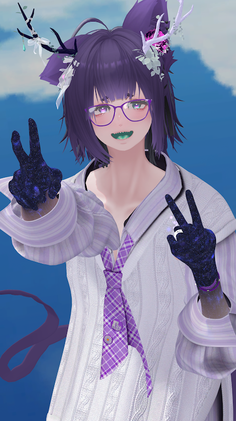 H7QvOqdjCUHhibH's tweet photo. テスターさせて頂いてる「星空化マテリアル」。
6/10に汎用版が追加販売となります！
泣夜くんと他複数体、セットアップ済みのアバターは説明書もあるので簡単に綺麗な改変ができます✨
#Gallery13k #Nakiya3D https://t.co/QhOcTWAEKv