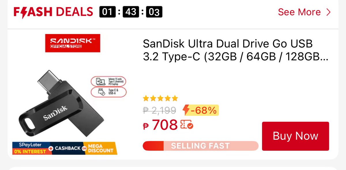 budolfindsphil's tweet photo. sandisk sale
https://t.co/hqXCMBi5DQ https://t.co/HH5IYl2yq6