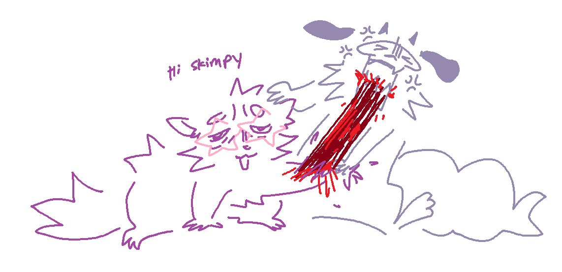skimpybun_'s tweet photo. fun fat: skimpy bite https://t.co/BLHcKoeBhq