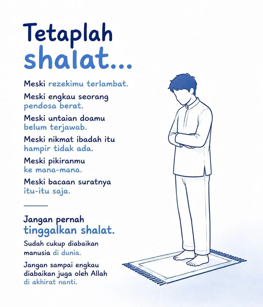 noirzaa's tweet photo. Tetaplah sholat... https://t.co/q3GF45UxAO