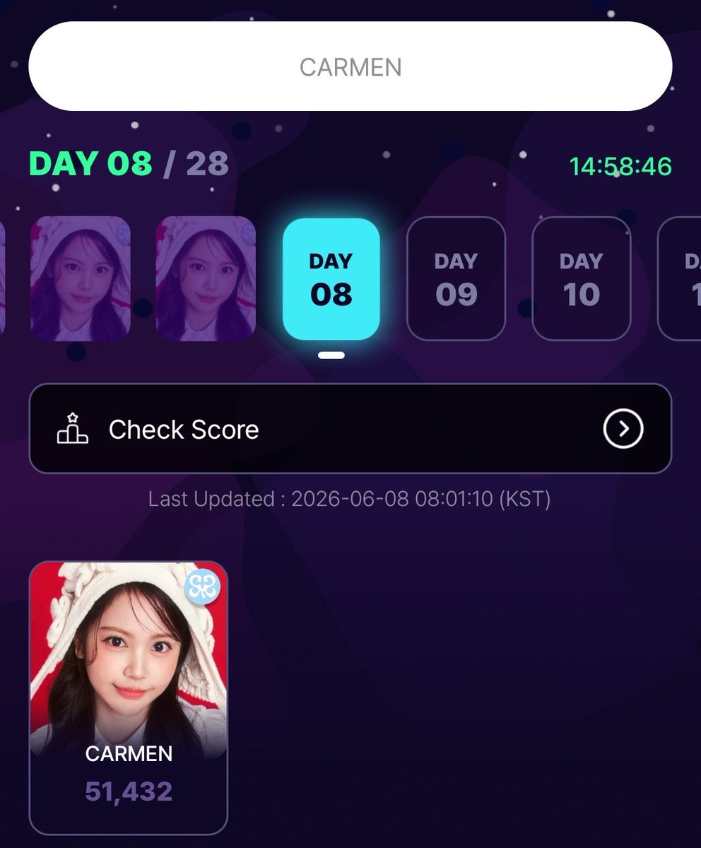 CARMEN VOTING FANBASE tweet media