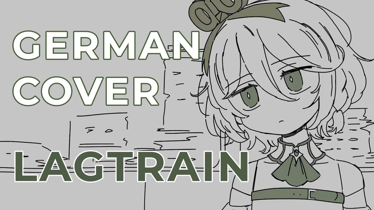 hololive_En's tweet photo. 🎧COVER SONG MV RELEASE🎧

Cecilia Immergreen (@ceciliaimgreen)'s German cover of “Lagtrain” by inabakumori is now available on YouTube! 🚆✨

🔽Check it out below🔽
https://t.co/eXucKIxS1g https://t.co/nVlTB9PRl3
