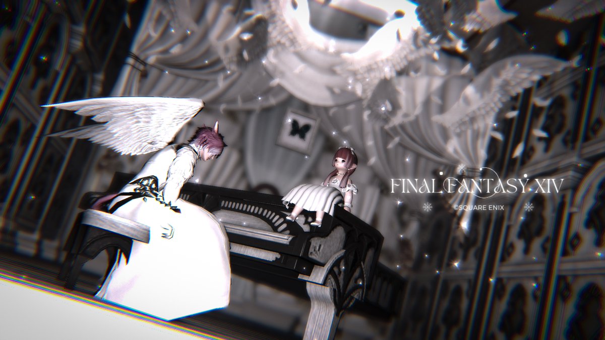 mkt___6's tweet photo. ─ Silent Serenade ─

───静かに奏でる。

#studio_OT #FF14SS #おはミコ https://t.co/lSjIRu7z8s