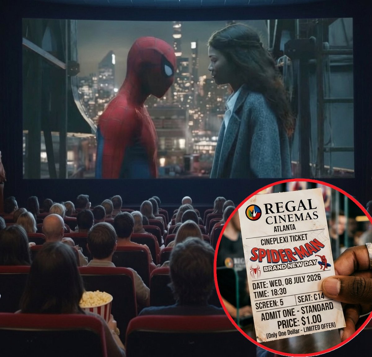 mymixtapez's tweet photo. Regal Cinemas is bringing back $1 movie tickets all summer long, while AMC Theatres is offering $3 tickets starting June 22 🍿🎬🔥 https://t.co/LqWlH6iDLp