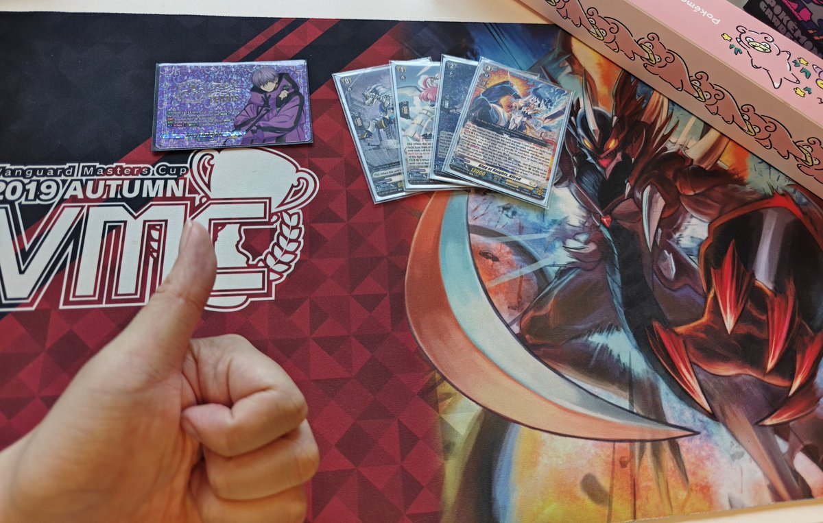 Forry140's tweet photo. BSF Italy 🇮🇹 
Team league Top 8
Had the honor of playing Aichi-con for the first time at a regional. What a crazy deck we have here.  Finished with a personal score of 7-1
Thank you @JeyKobus @Ku97roko for teaming up. Not too shabby for the first team up. It was a pleasure ✌️ https://t.co/JnOubVPglT
