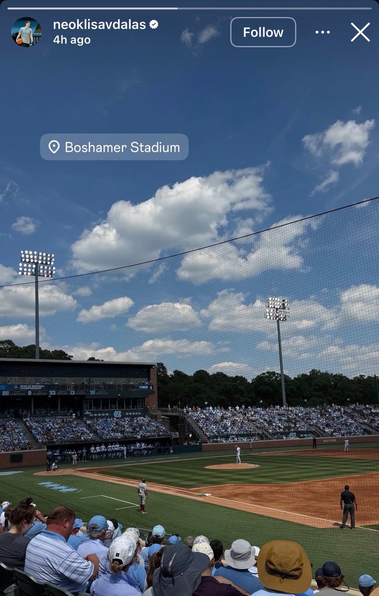 TarHeelsHQ's tweet photo. North Carolina basketball transfer Neo Avdalas was at the Bosh today! 🔥

(via neoklisavdalas on IG) https://t.co/8zAfu3PktA