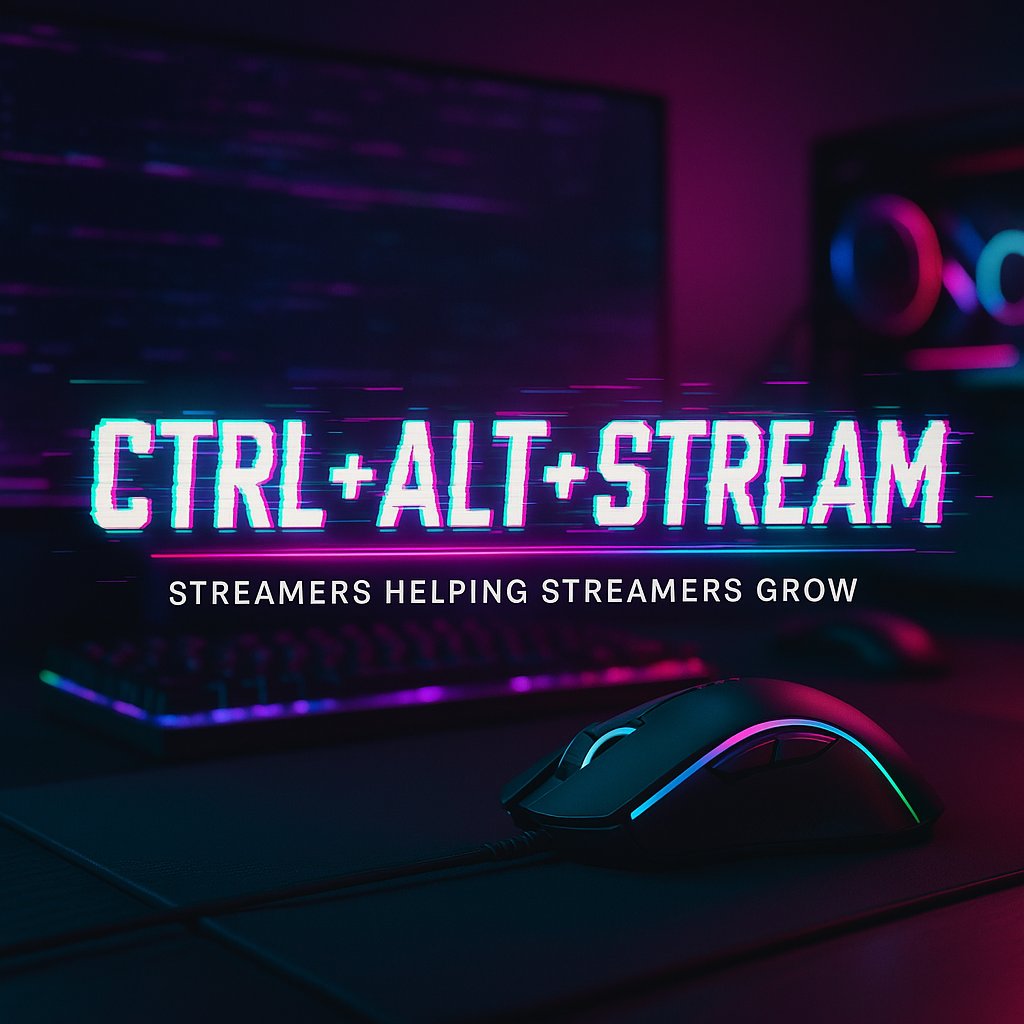 gameswithgpaw's tweet photo. Wanna actually help your streamer friends grow?
Stop gatekeeping and get them in CTRL+ALT+Stream. 💜

Support, vibes, and people who actually show up.
This is how we all level up. 🚀

https://t.co/buyOGzsBb6

#CTRLALTStream #StreamerSupport #NoMoreLoneGrinding https://t.co/LU11ejk3EJ