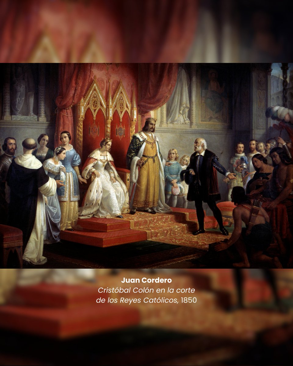 MUNALmx's tweet photo. ¿Cómo representó Juan Cordero a sus esposas? 👀🖼

El pintor se casó dos veces:
Primero, María Bonanni aparece integrada en una escena histórica; años después, María de los Ángeles Osio fue pintada como pareja de su autorretrato.

¿Conocías esta historia? ✨ https://t.co/7AE6zHB87u