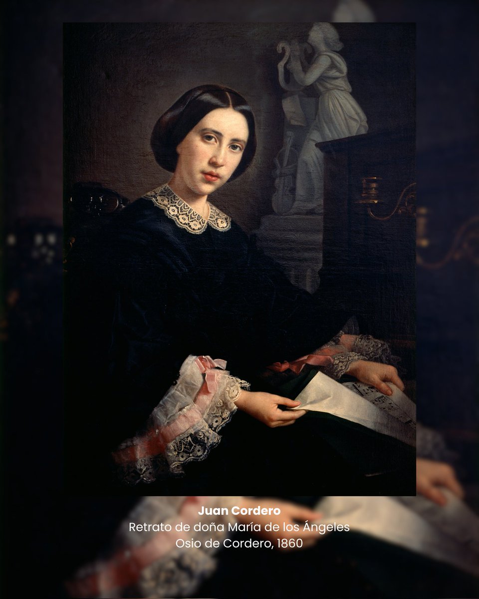 MUNALmx's tweet photo. ¿Cómo representó Juan Cordero a sus esposas? 👀🖼

El pintor se casó dos veces:
Primero, María Bonanni aparece integrada en una escena histórica; años después, María de los Ángeles Osio fue pintada como pareja de su autorretrato.

¿Conocías esta historia? ✨ https://t.co/7AE6zHB87u