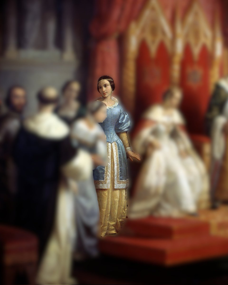 MUNALmx's tweet photo. ¿Cómo representó Juan Cordero a sus esposas? 👀🖼

El pintor se casó dos veces:
Primero, María Bonanni aparece integrada en una escena histórica; años después, María de los Ángeles Osio fue pintada como pareja de su autorretrato.

¿Conocías esta historia? ✨ https://t.co/7AE6zHB87u