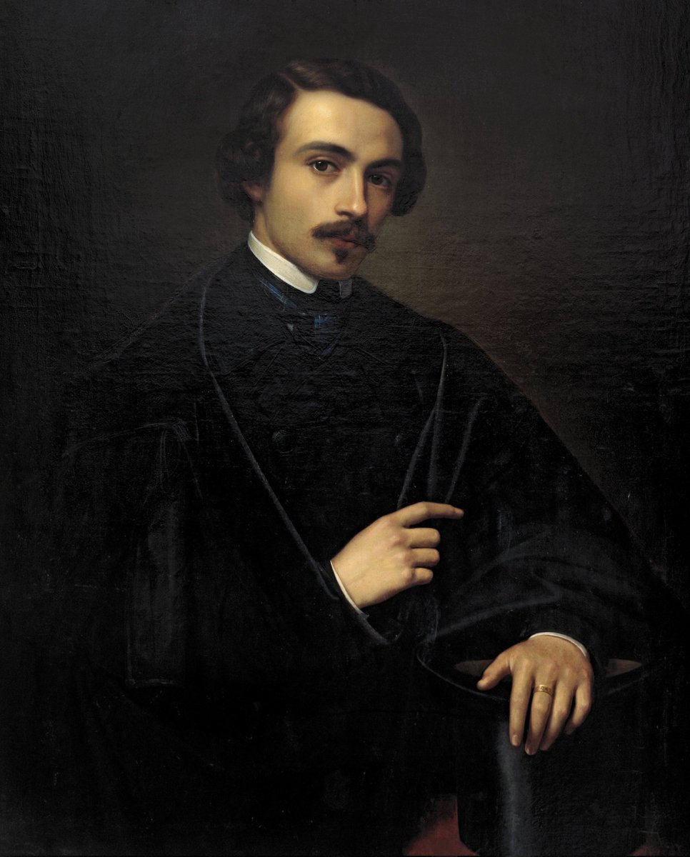 MUNALmx's tweet photo. ¿Cómo representó Juan Cordero a sus esposas? 👀🖼

El pintor se casó dos veces:
Primero, María Bonanni aparece integrada en una escena histórica; años después, María de los Ángeles Osio fue pintada como pareja de su autorretrato.

¿Conocías esta historia? ✨ https://t.co/7AE6zHB87u