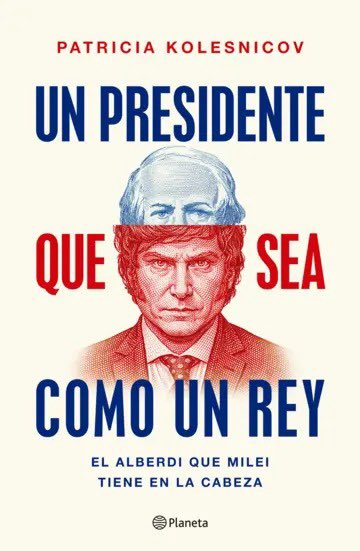 OperacionMasac1's tweet photo. AIRE para @SilMercado que hoy va a entrevistar a @kolesnicova que presenta su último libro Un presidente que sea como un rey publicado por @PlanetaLibrosAr AHORA x @Laoncediez https://t.co/3qgwDYtbPm