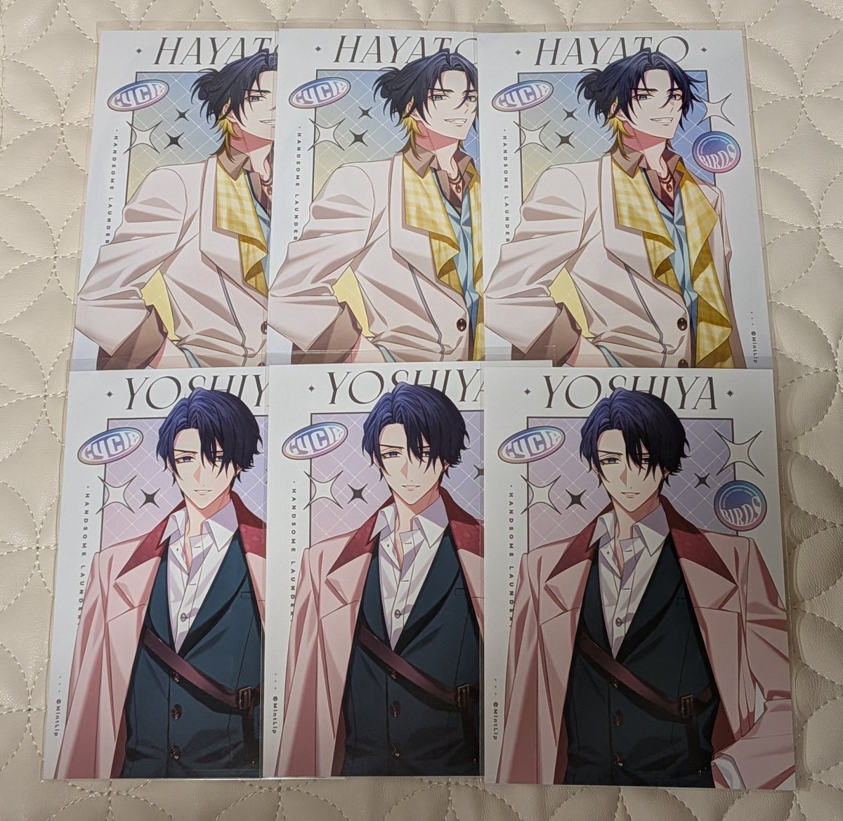 mio_goods15's tweet photo. 【譲渡・交換】
ハンサムロンダリング
ファンミーティング
サムダリ ファンミ Cycle
●譲
ブロマイド ノーマル
隼人、葦夜
●求
各200、異種 琉佳>巴

郵送、固ポスお手渡し。 https://t.co/JsaS9g0EHg