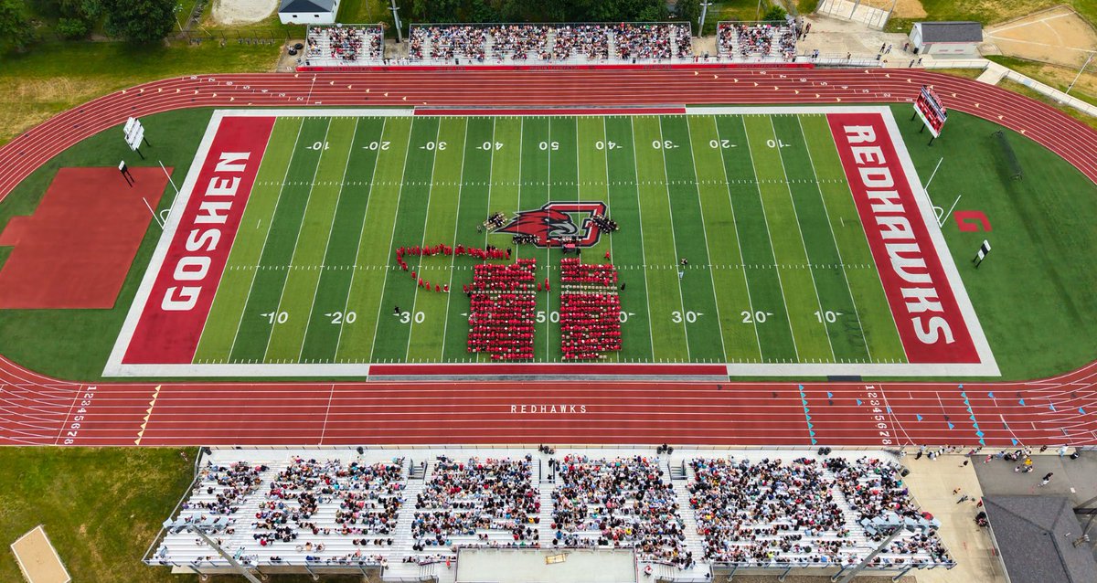 GHSRedHawks's tweet photo. Graduation is underway! Congrats to the class of 2026! https://t.co/xcZsWrhUty