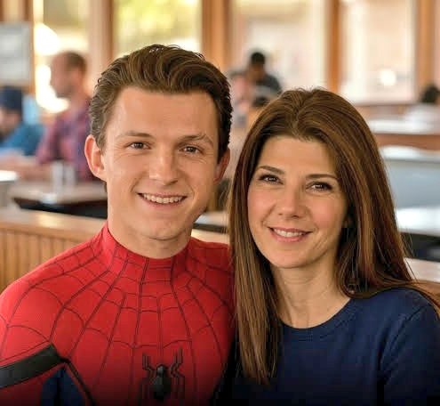 DavidBicoff's tweet photo. According to leaks, Marisa Tomei will reportedly return as Aunt May in a flashback for ‘SPIDER-MAN: BRAND NEW DAY’ 

Most likely the scene where Aunt May finds out that Peter is Spider-Man. https://t.co/7eY1ZJoGOd