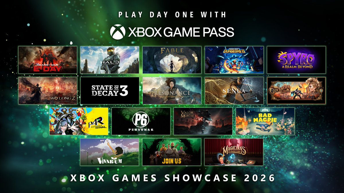 Xbox_JP's tweet photo. 食事だって？
ジューシーな #XBOXGamePass のごちそうをチェックしてみよう！

#XBOX
#XBOXShowcase https://t.co/CATZsZftqG