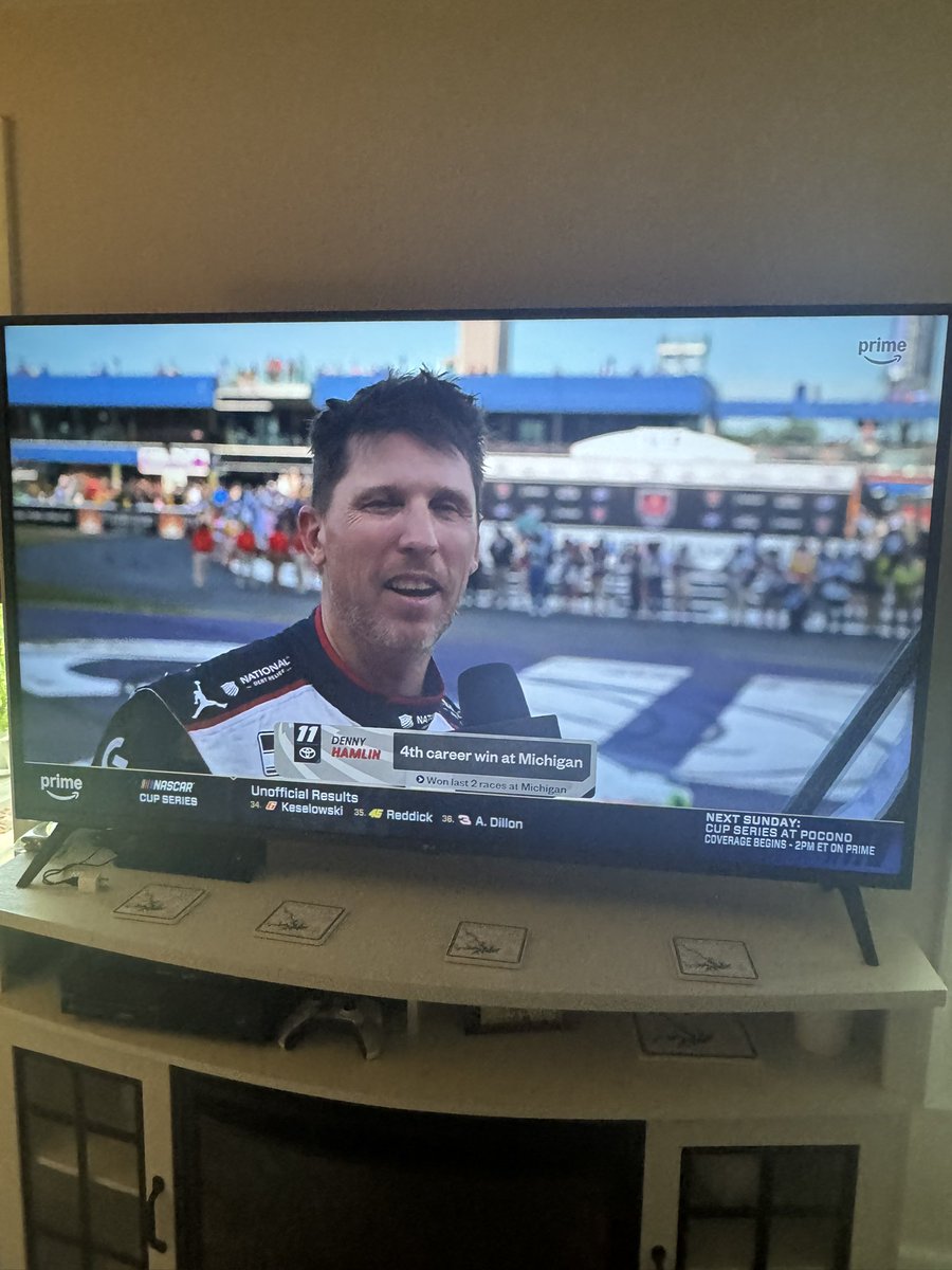 CKayeHardy's tweet photo. @dennyhamlin Our Virginia Guy! 🔥 https://t.co/oga2WmQ4G0