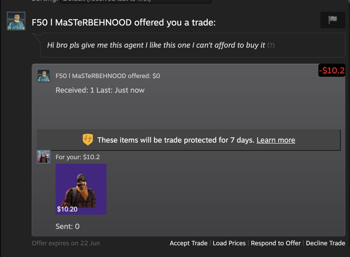 bomarket's tweet photo. I don't like beggars..

Just like this post, ill draw a lucky winner tommrw for this agent https://t.co/KqaXCZUFde