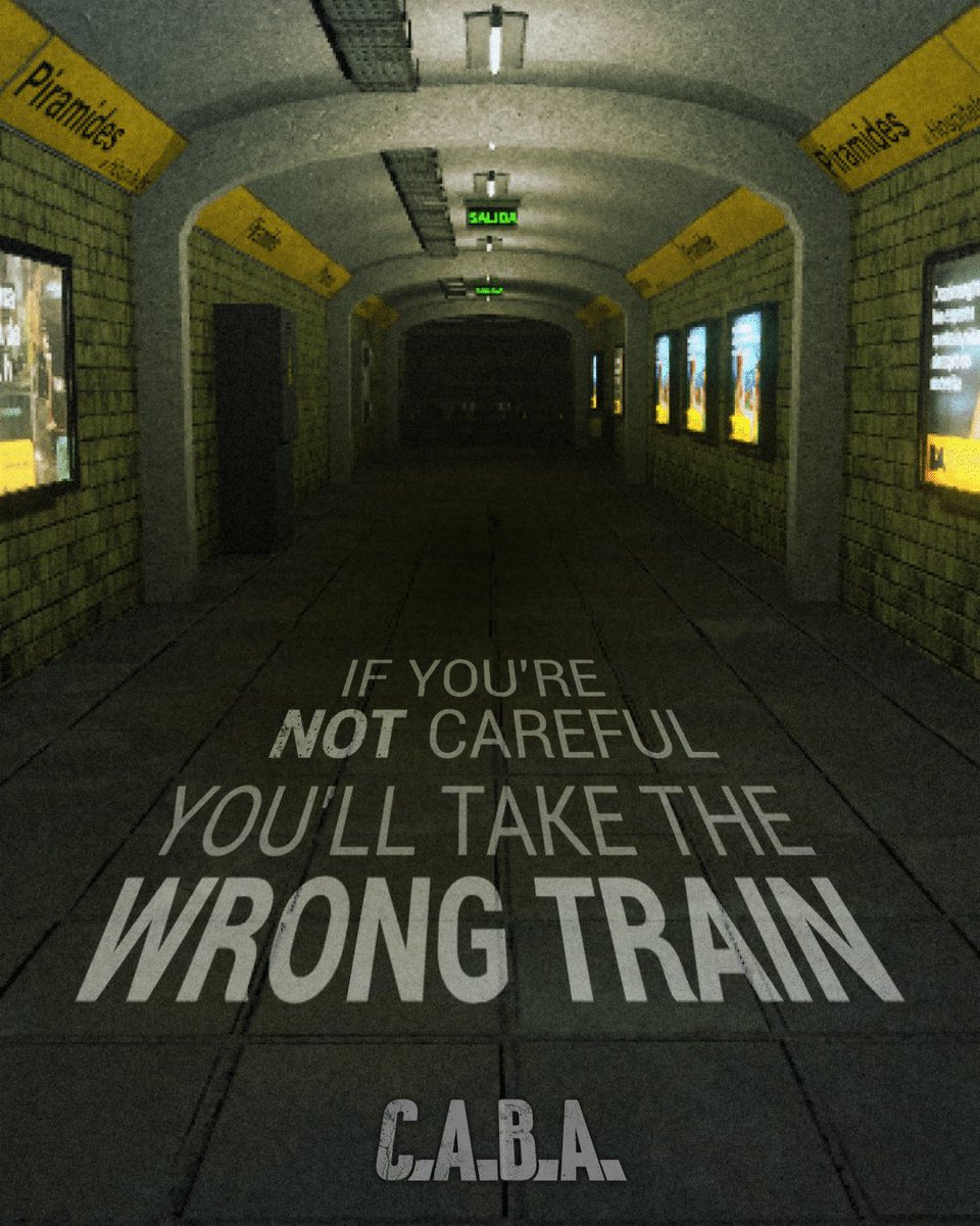 portensgame's tweet photo. have you ever taken the wrong train?
Pirámides Station, Line H, Buenos Aires.

#backrooms https://t.co/0PLhS5M9oC