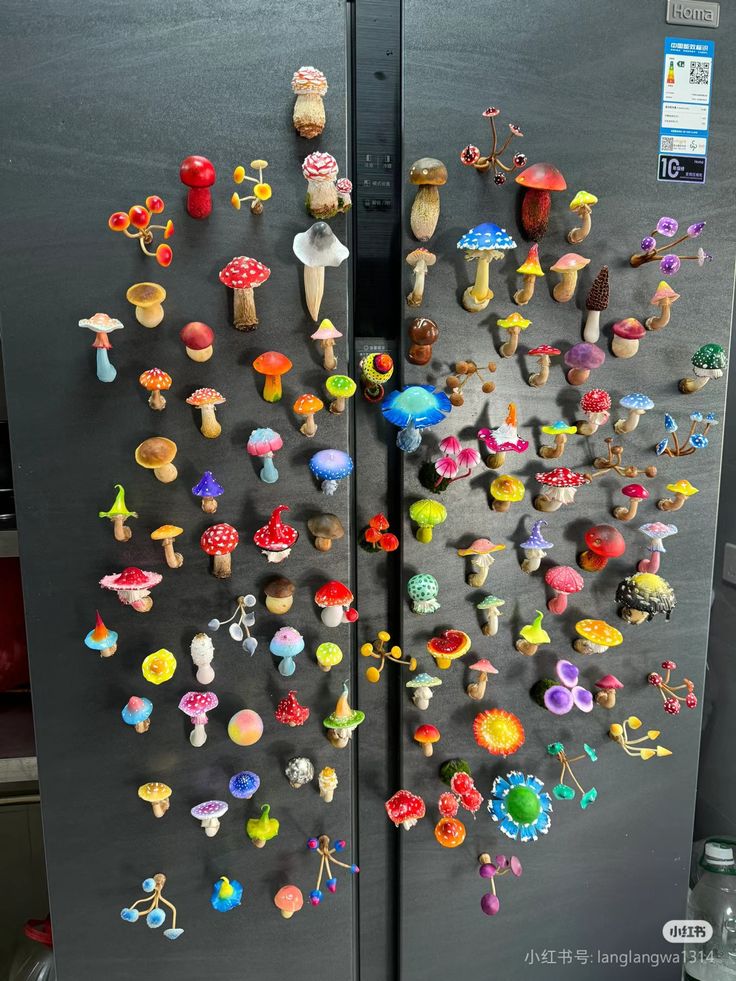 greenvibe's tweet photo. A little forest on the fridge. https://t.co/X1xOdE7Dx6
