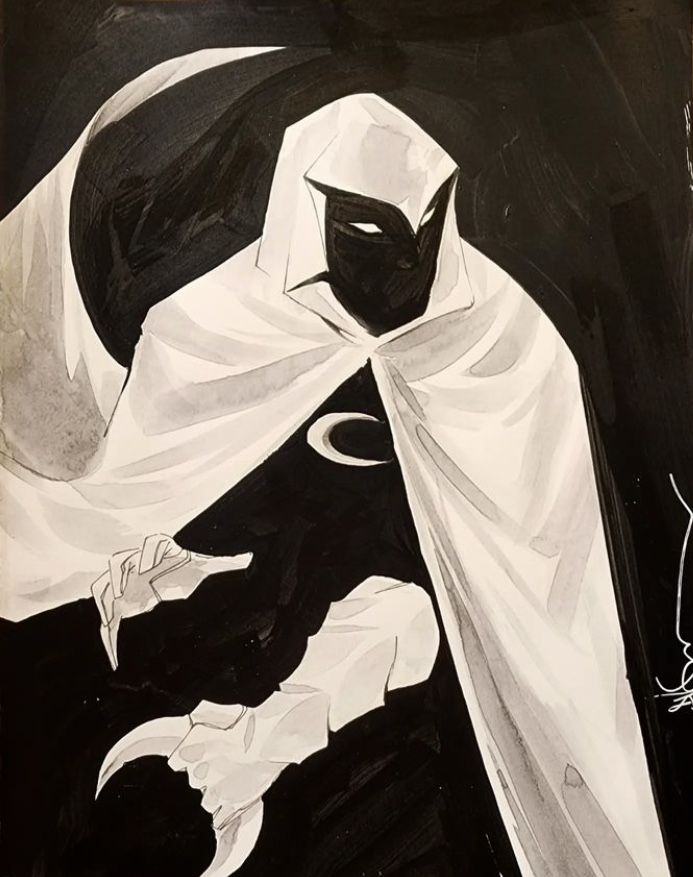 david666248667's tweet photo. Cloaked in white. Forged in moonlight. Sent by Khonshu 🌙⚔️
 . 
 . 
 . 
 . 
 . 
#MoonKnight #FistOfKhonshu #Art
#Vengeance #ArtSupport #FanArt
#MidnightMission #MarvelComics #InkArt #MarcSpector #Steven #DigitalArt #NotMyWork https://t.co/U363xjGGV6