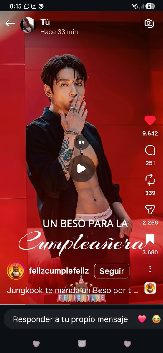 sofisofita98's tweet photo. me encontré con este reel en ig a 1 semana de mi cumple JSJAJAJ https://t.co/qmiwcBsmTR