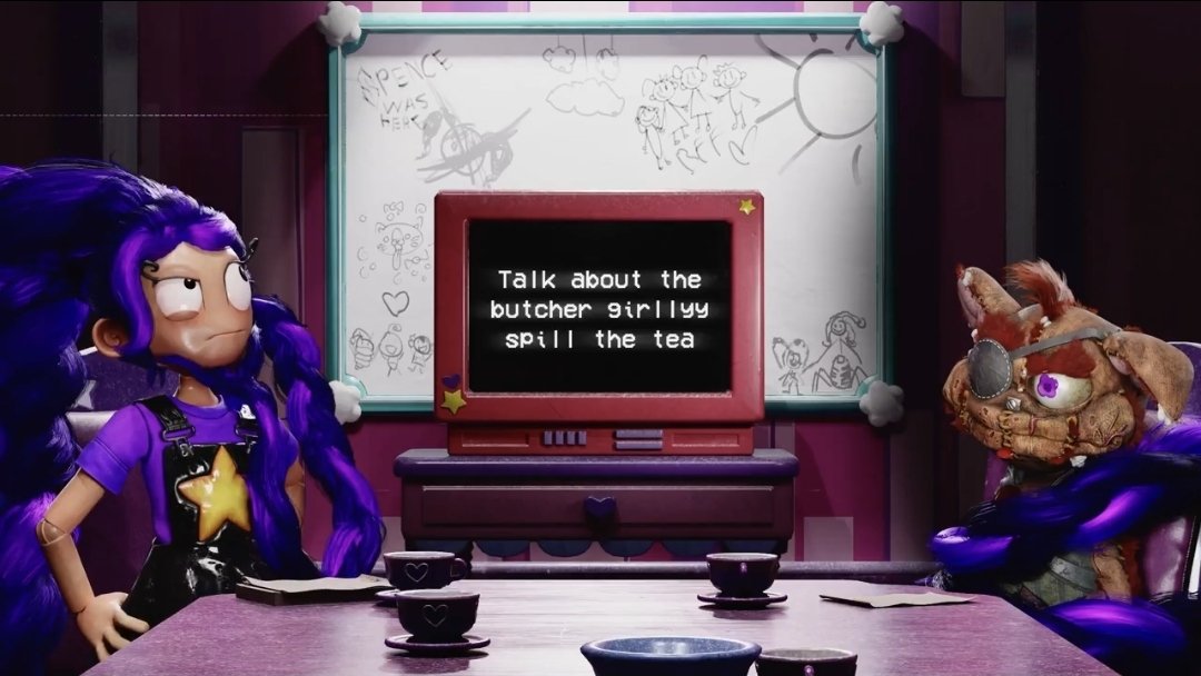 sunnysun_12's tweet photo. WAIT THIS ACTUALLY TAKES PLACE BEFORE THE GAMES??? THAT'S WHY THEY DON'T ANSWER THE BUTCHER QUESTION BECAUSE THEY DON'T KNOW WHO THEY ARE

Is the qna canon then??? https://t.co/BPBayhLxYU