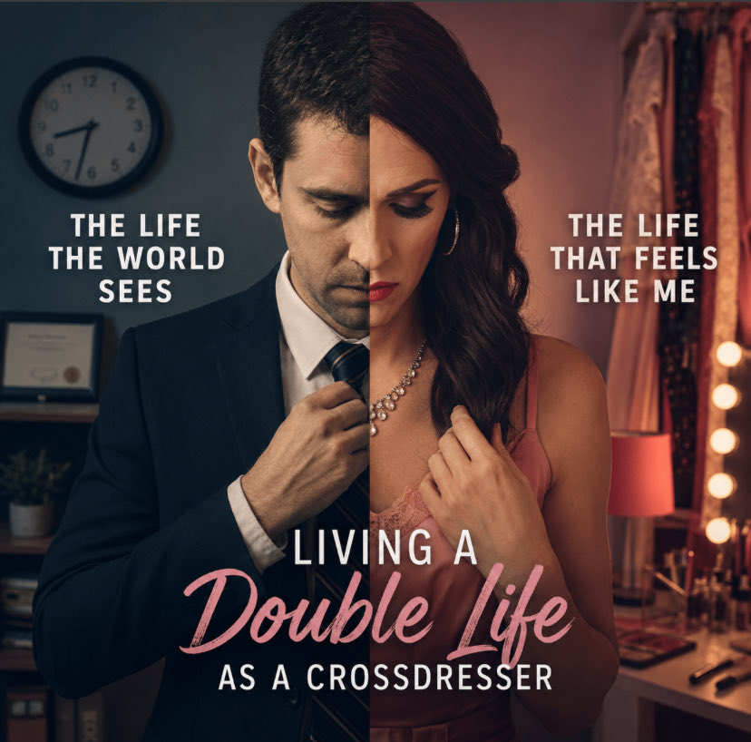 ClubXdressing's tweet photo. Many crossdressers feel they’re living two separate lives—one for the world and one for themselves. But keeping such an important part of yourself hidden can come at a cost.

https://t.co/J8Jj08R3kH

#Crossdressing #Crossdresser #CDLife #GenderExpression https://t.co/E8QlYTDwd0